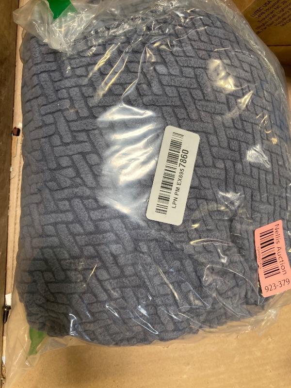 Photo 1 of 1PC  Yoovat Magic Sofa Covers Magic Sofa Couch Covers 2024 New Wear-Resistant Universal Sofa Cover Stretch for Sectional Slipcovers (Texture-Gray Blue,Large Double Seat Cover)