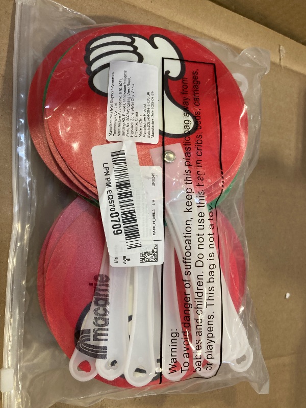 Photo 1 of Macarrie   Thumbs up Thumbs Down Classroom Voting Paddles Handy Teacher Classroom Event Supplies Plastic Thumbs up Sign Green Red Yes or No Paddles True False Paddles for School Student