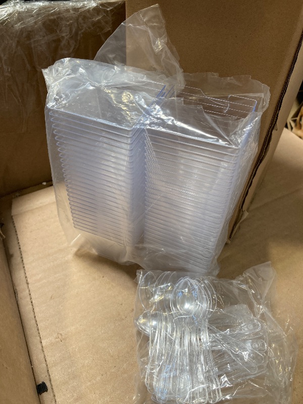 Photo 1 of  Mini Clear Disposable Plastic  Cups   