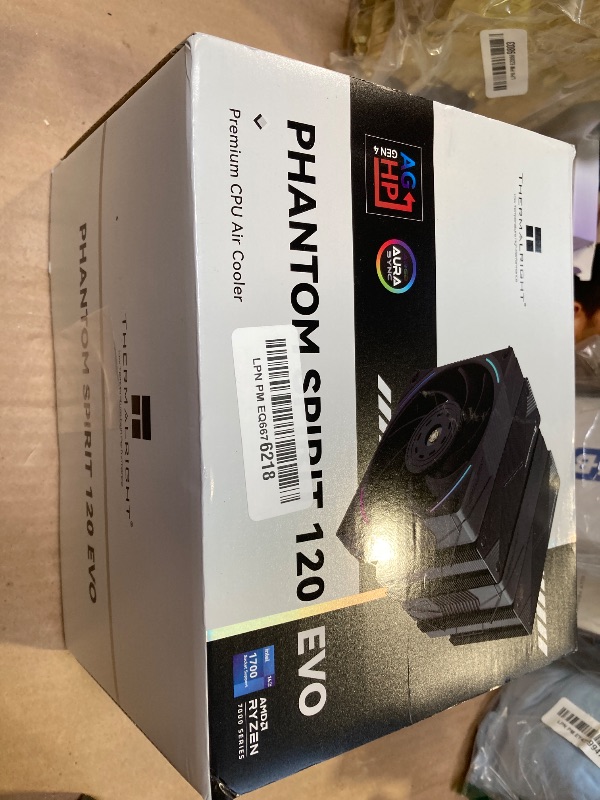 Photo 1 of Thermalright Phantom Spirit 120 EVO CPU Air Cooler, 7 Heat Pipes CPU Cooler,Dual 120mm TL-K12 PWM Fans, AGHP 4.0 Technology, for AM4 /AM5/Intel 1851/1700/1150/1151/1200, PC Cooling