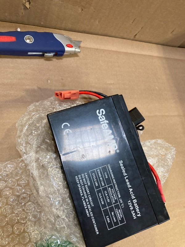 Photo 1 of 12 Volt Battery Charger for Ride On Toys and Battery Wire 12V Kids Ride On Car Charger,12V Electric Car Riding Toy Battery Power and Charging Socket Adapter Square Plug