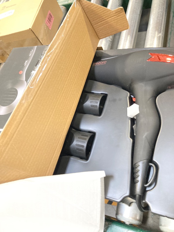 Photo 1 of TREZORO Professional Ionic Hair Dryer for Salon - 2200W Powerful Blow Dryer - Lightweight Travel for Normal & Curly Hair Includes Volume Styling Nozzle