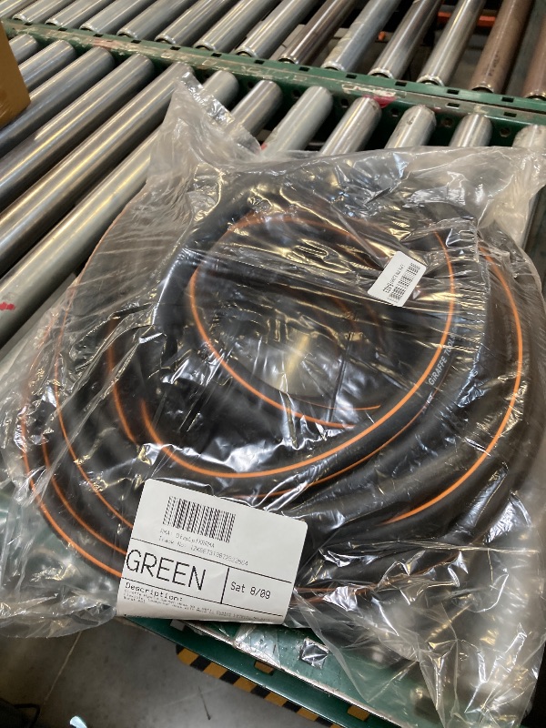 Photo 1 of Giraffe Tools Garden Leader Hose 10ft x 5/8", Short Water Hose Heavy Duty, Flexible, Lightweight Hybrid Hose with Swivel Handle, Male to Female Fittings, Burst 600 PSI