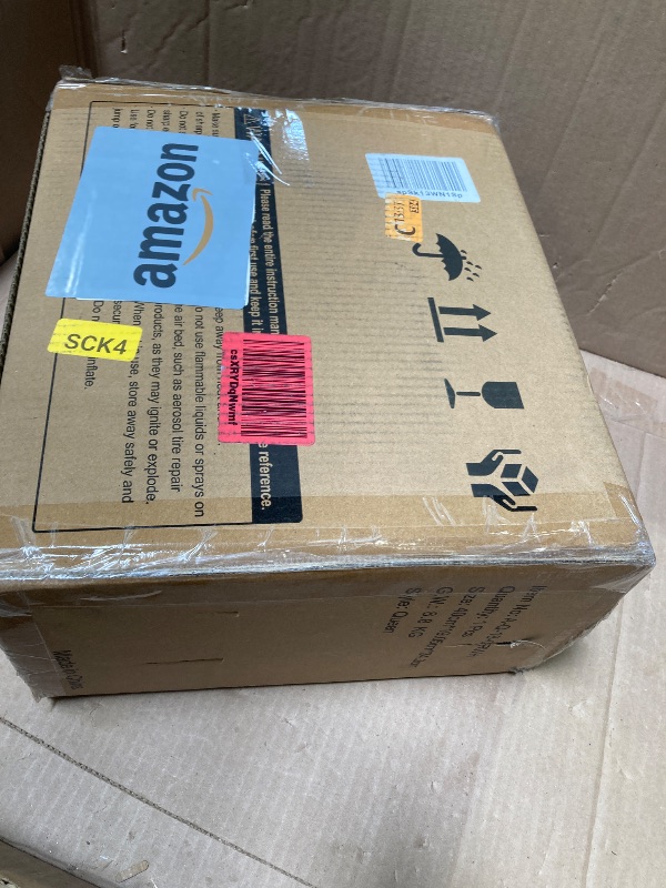 Photo 1 of CHERIMOR Queen Air Mattress with Built in Pump, 18" Elevated Height, 48Hr Leak-Tested, Honeycomb Coil Support, 800 lbs Capacity, Fast 3-Min Inflation–Blow Up Mattress for Guest Room & Sleepover