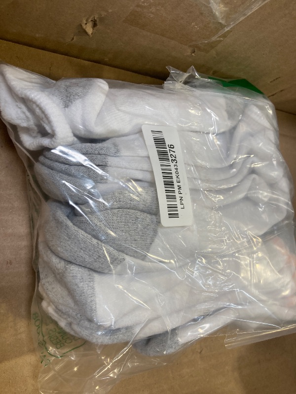 Photo 1 of Hanes Womens Value Pack, No Show Soft Moisture-wicking Socks, Available In 10 And 14-packs, White - 10 Pack, 8-12 US