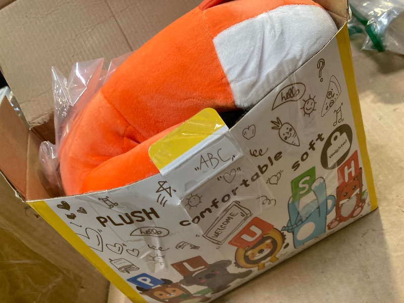 Photo 1 of 22in 4.2lbs Weighted Stuffed Animals, Fox Stuffed Animal Weighted Plush,Comfortable Plushies Gift for Kids and Adults