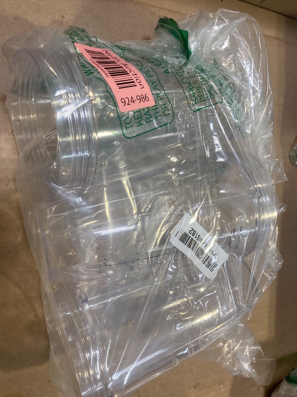 Photo 1 of Blender Cups Replacement for Ninja, 24oz Ninja Blender Cups  Compatible with Ninja BN401, BL450, BL456, BL480, BL2012, BL2013, BN751, BN801, SS101, SS151 (3 Pack)