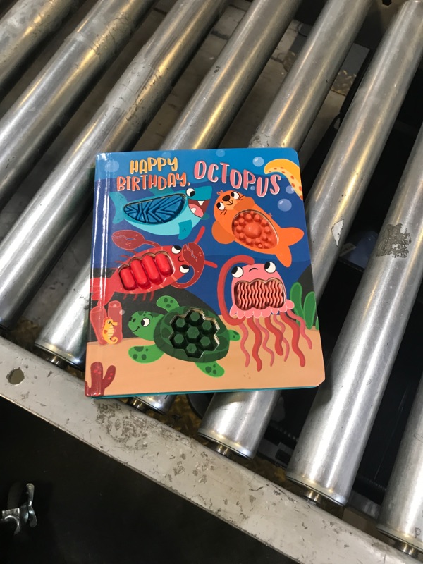 Photo 1 of Little Hippo Books Happy Birthday Octopus I Children's Books Ages 1-5 I Animal Books for Toddlers I Kid's Sensory Board Book I Educational Children's Books and Sensory Books