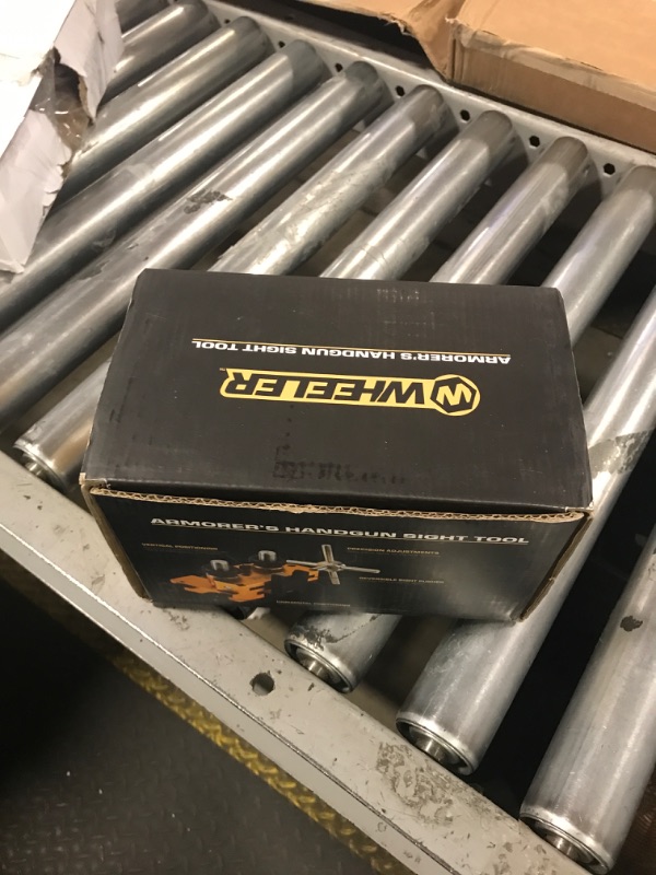 Photo 1 of Wheeler Engineering Armorer's Handgun Sight Tool with Heavy-Duty Construction and Reversible Assembly for Handguns, Gunsmithing, and Maintenance