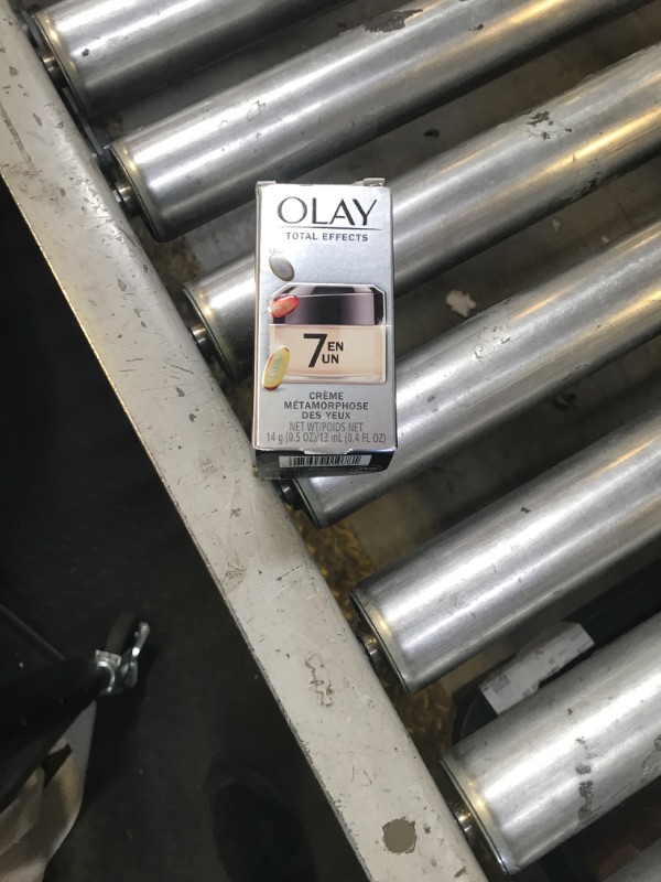 Photo 1 of Olay Eye Cream, Total Effects Anti-Aging Treatment, 7-in-1 Hydrating, Evens Tone, Brightens, Smooths Line Lines, Minimizes Look of Pores, Firms, Reduces Dark Spots - Fast Absorbing, 0.5 Oz