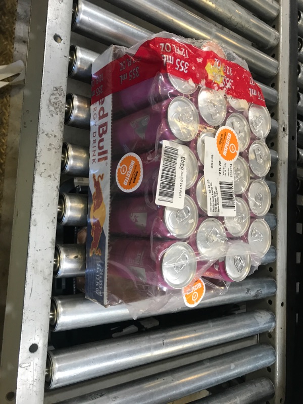 Photo 1 of Red Bull Pink Edition Energy Drink, Wild Berries, 12 fl. z., Case of 18 cans, with 114mg Caffeine, Taurine & B Vitamins