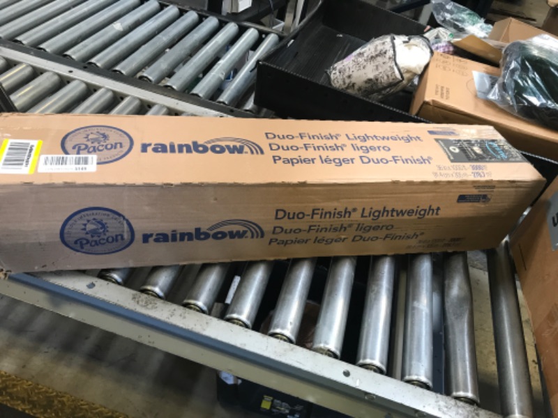 Photo 1 of Rainbow Colored Kraft Duo-Finish Paper, Canary, 36" x 1000', 1 Roll