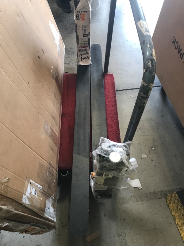 Photo 1 of YITAMOTOR 4000lbs Universal Skid Steer Pallet Fork Attachment, 46" Pallet Fork Frame with 48" Fork Blades, Quick Attach Pallet Fork for Tractors Loaders (ONLY LEGS) 