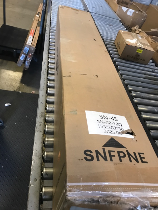 Photo 1 of SNFPNE Queen Size Mattress 12 Inch, Hybrid Memory Foam Mattress with Zoned Pocket Coils Support and Motion Isolation Design, Strengthen Edge Support,CertiPUR-US Certified, Medium Firm in a Box