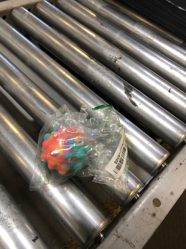 Photo 1 of RadBizz Push Pop Bubble Fidget Sensory Toy Ball - for Autism, Stress, Anxiety - Kids and Adults (Multicolor Ball)