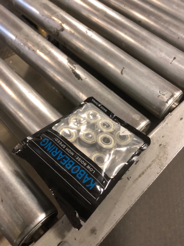 Photo 1 of KABOBEARING 10 Pcs 608ZZ Double Metal Seal Bearings 8x22x7mm,Z3V3 High Speed Sealed Miniature Bearings.