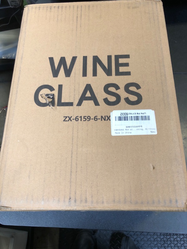 Photo 1 of YARYOUNG Red Wine Glasses Set of 6, 20 oz Large Burgundy Wine Glasses, Long Stem Wine Glasses for Wine Tasting, Perfect Ideal for Dinner Party, Wedding, Birthday