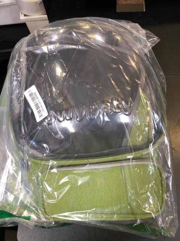 Photo 1 of Cawypety Cat Backpack Carrier, Breathable Cat Carrier Large Space Bubble Pet Backpack for Kitty Small Dog up to 15lbs, Transparent & Foldable Pet Carrier for Travel Hiking