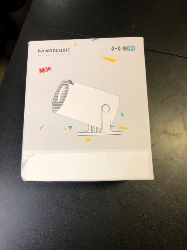 Photo 1 of Magcubic 2025 Upgraded HY300PRO Mini Projector with WiFi and Bluetooth, Portable Projector 4K Support, Auto Keystone, 180 Degree Rotation, Smart Proyector for Home Outdoor Android 11