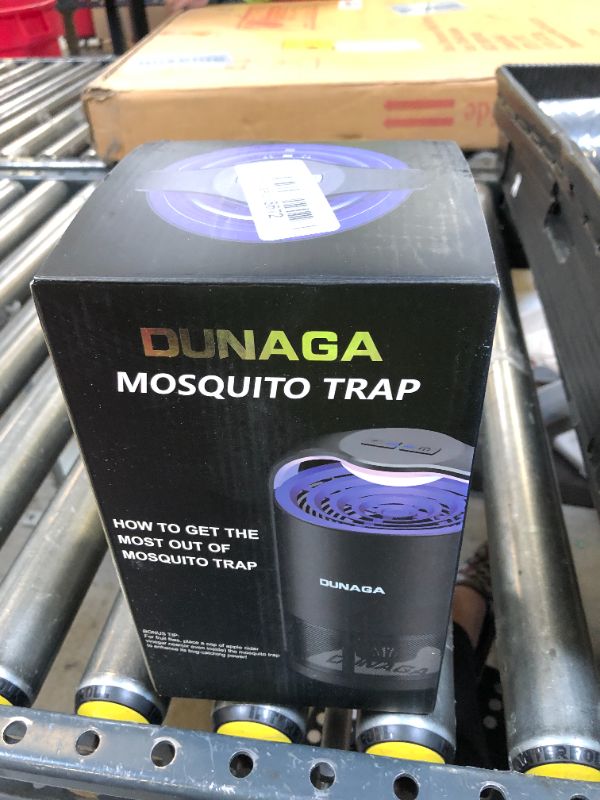 Photo 1 of DUNAGA Fly Traps, Fruit Fly Trap Indoor, Gnat Traps, Bug Zapper Indoor,Mosquito Traps with 10 Sticky Glue Boards, Black
