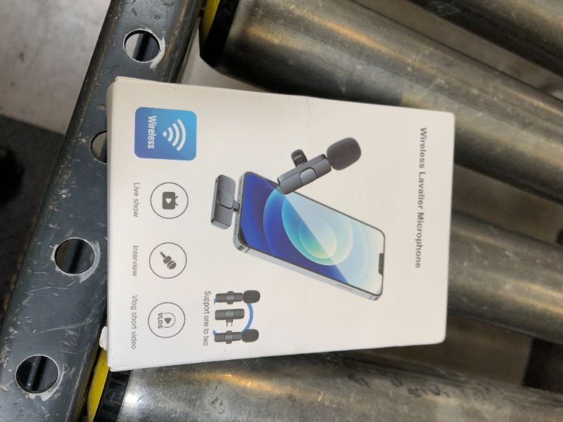 Photo 1 of Professional Wireless Lavalier Lapel Microphone for iPhone, iPad, mini Video Recording Mic forInterview Video Podcast Vlog YouTube&Livestream, Noise Reduction, Plug &Play