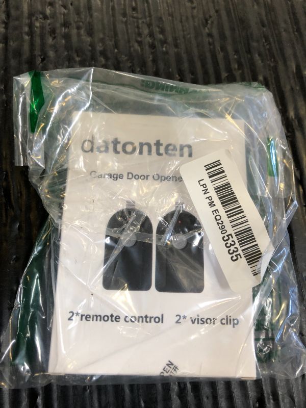 Photo 1 of datonten Replacement Garage Door Opener Remote,Compatible with Genie Garage Door Opener ACSCTG Type 1,390MHZ,2 Pack