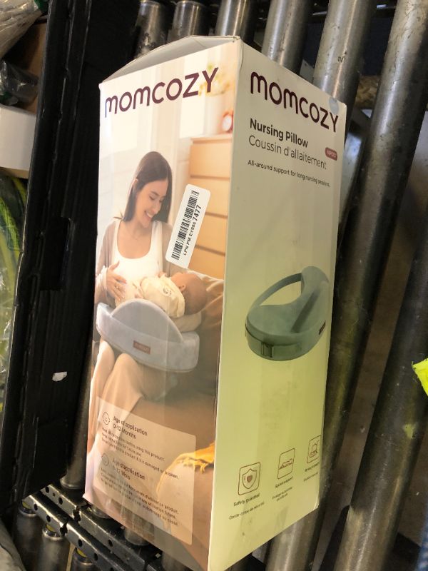 Photo 1 of Momcozy Exclusive Memory Foam Nursing Pillow - Pioneering Safety Fence-Plus Size Breastfeeding Pillow for Ergonomic Comfort & Support-Easier and Healthier Nursing - Fit for All, Removable Cover
