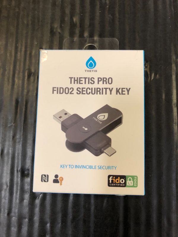 Photo 1 of Thetis Pro FIDO2 Security Key, Two Factor Authentication NFC Security Key FIDO 2.0, Dual USB A Ports & Type C for Multi layered Protection (HOTP) in Windows/MacOS/Linux, Gmail, Facebook,Dropbox,Github