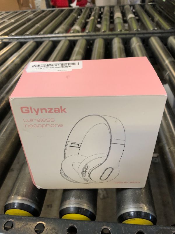 Photo 1 of Glynzak Wireless Bluetooth Headphones Over Ear, 65H Playtime HiFi Stereo Headset with Microphone and 6EQ Modes Foldable V5.3 Bluetooth Wireless Headphones for Travel Computer Laptop