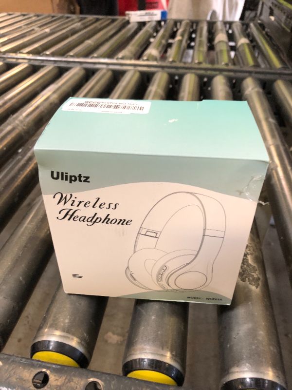 Photo 1 of Uliptz Wireless Bluetooth Headphones, 65H Playtime, 6 EQ Sound Modes, HiFi Stereo Over Ear Headphones with Microphone, Foldable Lightweight Bluetooth 5.3 Headphone for Travel/Office/Cellphone/PC