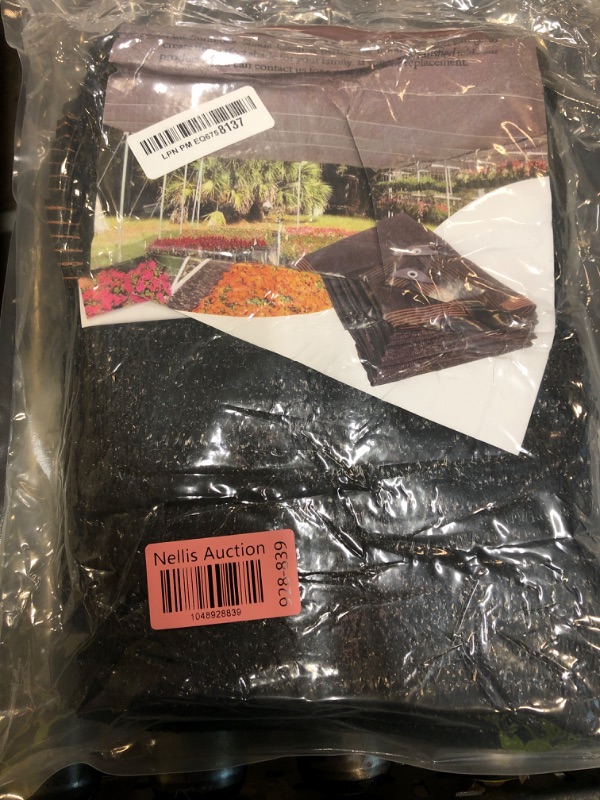 Photo 1 of winemana 40% Black Shade Cloth, 10 x 20 FT Durable Mesh Tarp with Grommets, Resistant Garden Sun Shade Netting, Shading Antifreezing for Pergola, Greenhouse, Plants Growing, Chicken Coop
