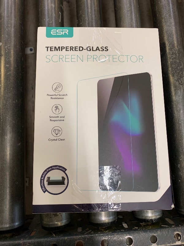 Photo 1 of ESR 2 Pack Screen Protector for iPad Air 5th/4th Generation(2022/2020), iPad Pro 11 Inch (2022/2021/2020/2018) Screen Protector, Tempered Glass Film with Easy Application Tray, Anti-Scratch, HD