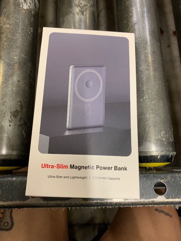Photo 1 of IVANKY 0.3" Ultra Slim Magsafe Power Bank for iPhone 17 Air, 5000mAh Card-Thin Fast Charging Wireless Portable Charger, Qi Certified Magnetic Battery Pack for 16/15/14/13/12 Pro Max, Airpods Pro 3