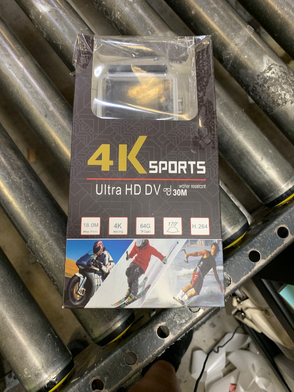 Photo 1 of Pro Xtreme 4K Action Camera - Ultra HD Waterproof Camera Video Camera with Wi-Fi, 170° Wide Angle Lens, Image Stabilization, Multiple Mounting Options - Perfect Underwater Camera Snorkeling