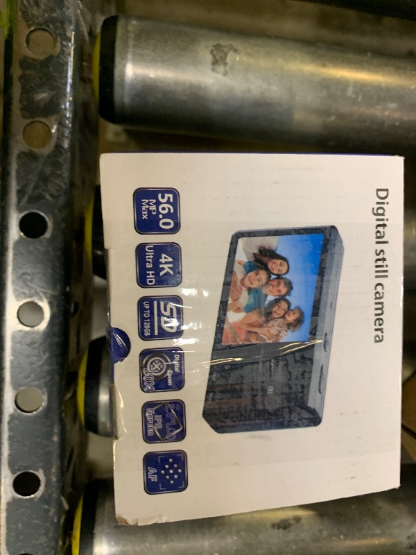 Photo 1 of 56MP FHD Digital Camera with 20X Digital Zoom & Autofocus, Anti-Shake Point and Shoot Camera for Kids Adults Beginners, Includes 32GB SD Card, Portable Compact for Travel