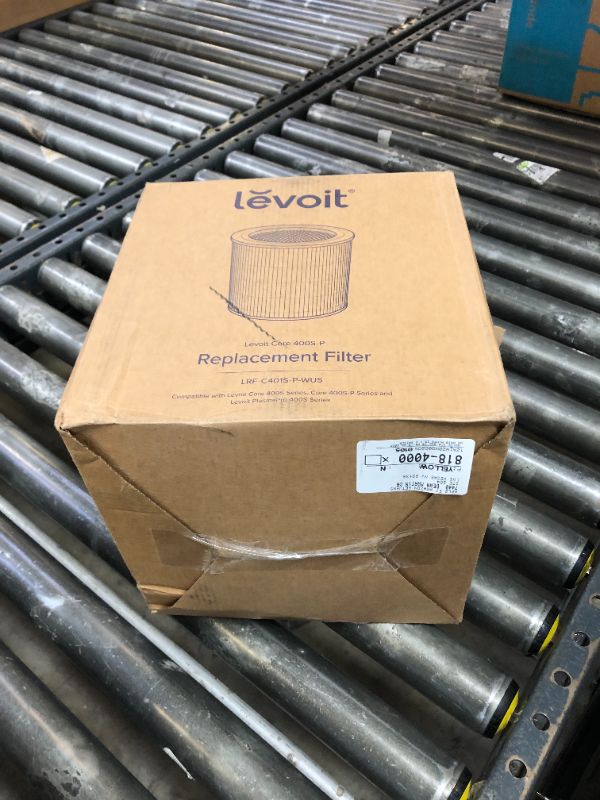 Photo 1 of LEVOIT Core 400S-P Replacement Filter, Genuine Core 400S-RF Air Purifier Filters, Supports HEPA Sleep Mode, High-Efficiency Activated Carbon for Removal of Smoke, Odor, Allergens, Pollen, 1 Pack