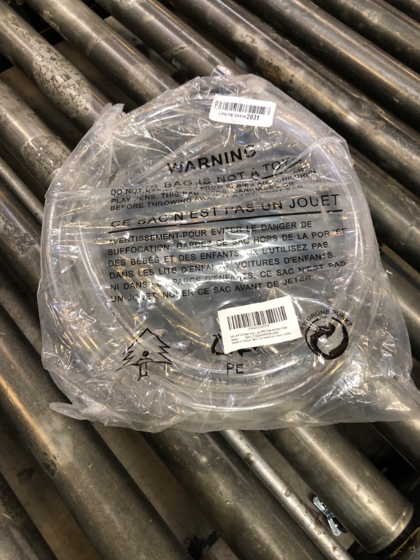 Photo 1 of Eastrans 5ft x 3/4" ID Clear Vinyl Tubing, Flexible Hybrid PVC Tubing Hose, Lightweight Plastic Tube UV Chemical Resistant Vinyl Hose, BPA Free and Non Toxic