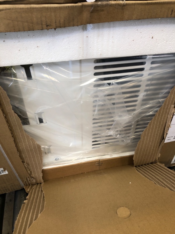 Photo 1 of Whirlpool 12,000 BTU 115V Window-Mounted Air Conditioner with Remote Control, Window AC for Rooms up to 550 Sq.Ft, LCD Display, Auto-Restart, 24H Timer, White
