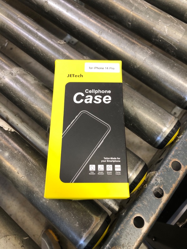 Photo 1 of JETech Case for iPhone 14 Pro 6.1-Inch, Non-Yellowing Shockproof Phone Bumper Cover, Anti-Scratch Clear Back (Clear)