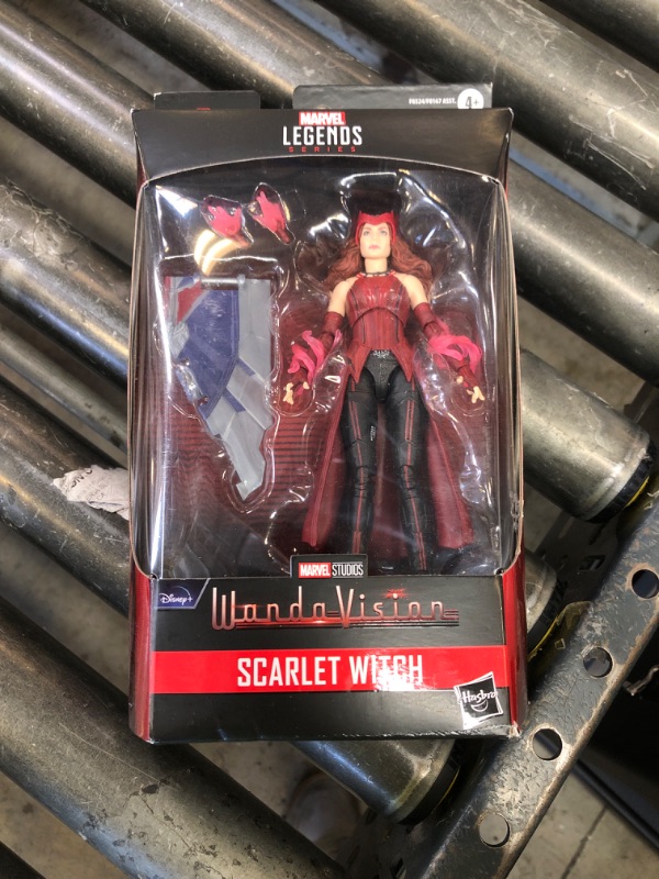 Photo 1 of Avengers Hasbro Marvel Legends Series 6-inch Action Figure Toy Scarlet Witch, Premium Design and 4 Accessories, for Kids Age 4 and Up