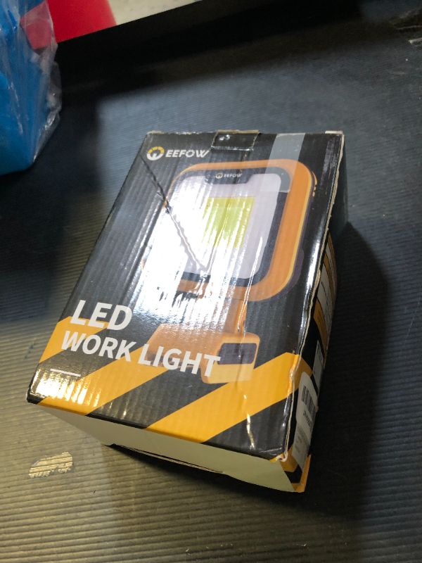 Photo 1 of EEFOW Work Light for Dewalt Battery: Portable 2 COB Lamp 6400Lumen Bright - 64W LED Lighting for Dewalt 18V 20V Max Battery Operated Worklight for Outdoor Construction