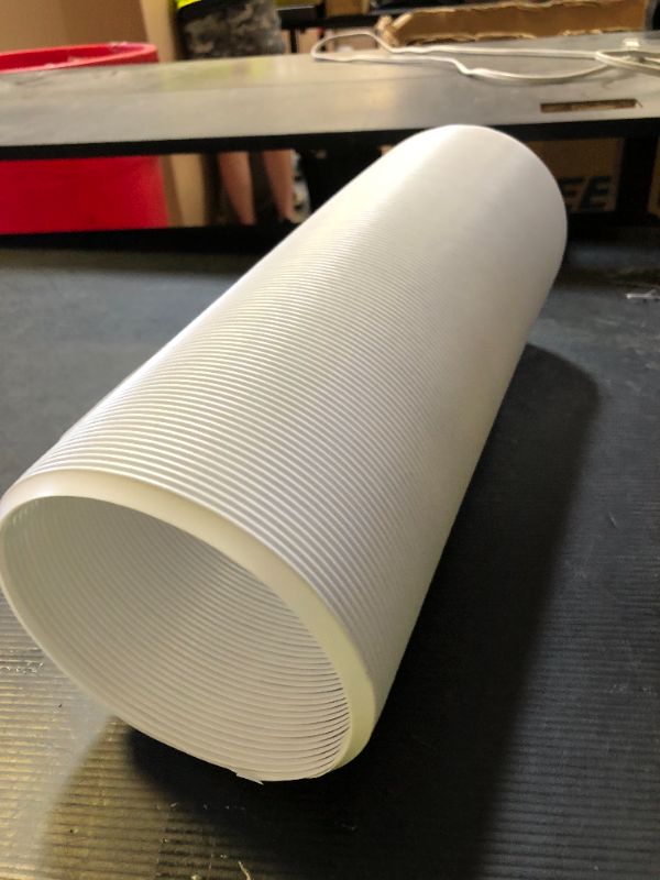 Photo 1 of Jin&Bao Air Conditioner Vent Hose, Portable Exhaust Duct with 5.1’’ (5‘’) Diameter, Clockwise Rotation, Length up to 78 Inches, Universal Replacement AC Hoses