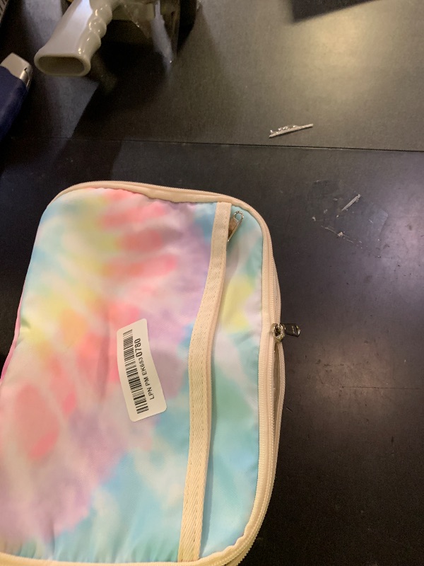 Photo 1 of Kids Lunch Box Boys Girls Insulated Lunch Cooler Bag Reusable Lunch Tote Kit for School Travel (094 Tie Dye)