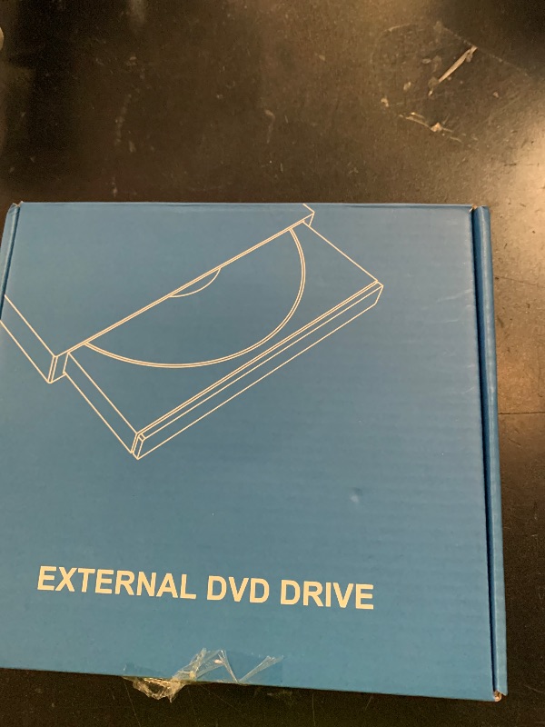 Photo 1 of 7 in 1 External DVD Drive, External CD/DVD Drive for Laptop USB 3.0 & Type-C, Portable CD/DVD +/-RW Disk Drive, CD/DVD Burner CD ROM External Drive for Laptop Desktop PC Windows 10/11 XP Mac Linux