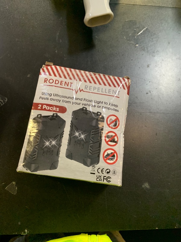 Photo 1 of JahyElec 2 Pack Car Rodent Repellent Under Hood Rodent Repeller