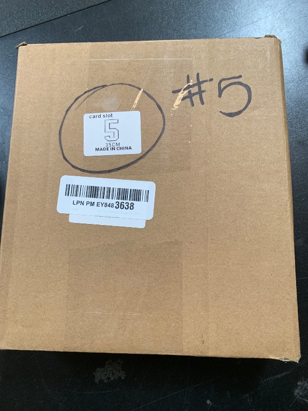 Photo 1 of Paready 13.78'' Fillable Cardboard Number 5, Charcuterie Foam Board Number 5, Food Fillable Number Shaped Sweets Flower Candy Cupcake Container Box for 5th Anniversary Birthday Party Decoration