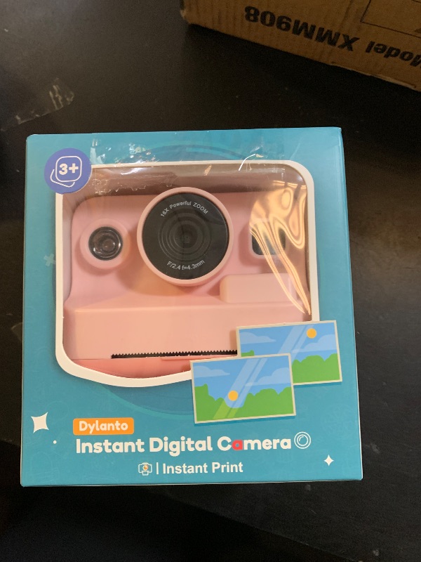 Photo 1 of Dylanto Kids Camera Instant Print,1080P Kids Instant Cameras That Print Photos,Christmas Birthday Gifts for Girls Age 3-12,Portable Toy for 3 4 5 6 7 8 9 10 Year Old Girls Boys Pink