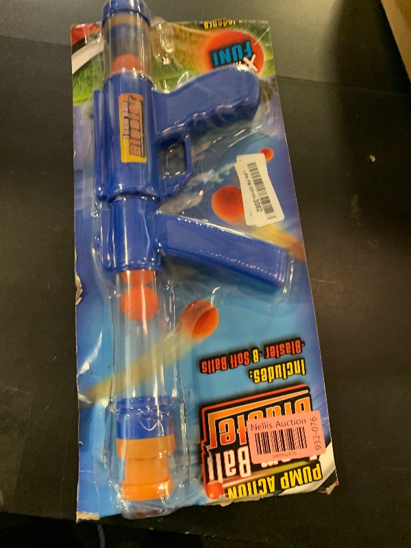 Photo 1 of ArtCreativity Foam Ball Launcher with 8 Balls, Pump Action Shooting Toy Blaster for Kids, Outdoor Summer Fun, Fetch Toy for Dogs, Best Holiday or Birthday Gift for Boys and Girls