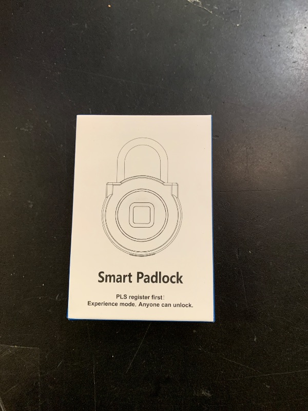 Photo 1 of Dhiedas Fingerprint Padlock - Gym Locker with Bluetooth APP for iOS Watch, Smart Keyless Biometric Padlock, Waterproof for Gym, School, Luggage, Bags & Storage