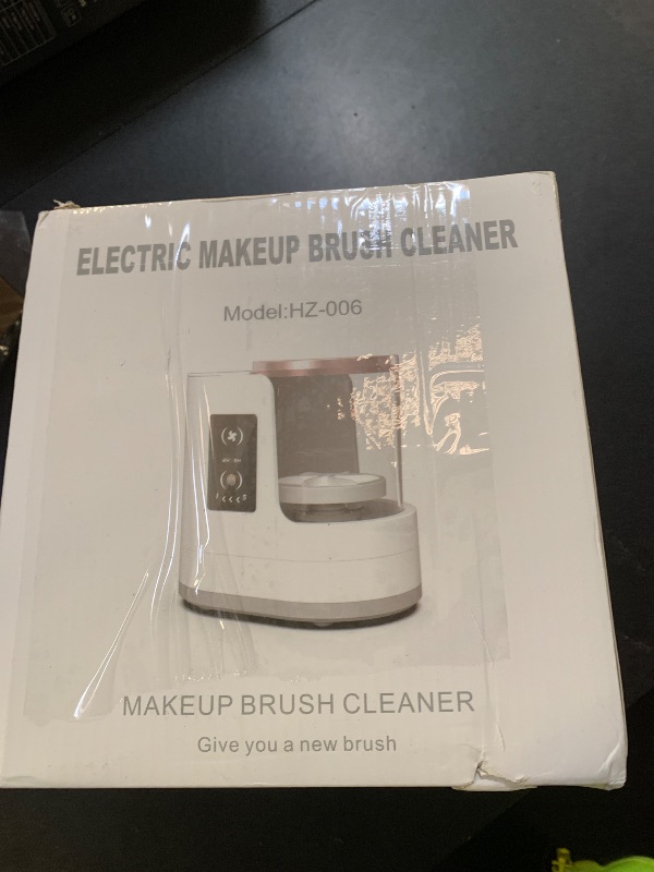 Photo 1 of 3-In-1 Makeup Brush Cleaner Machine, Electric Makeup Brush Cleaner & Dryer-Fast, Efficient Brush Cleaning, Drying, and Sanitizing for Flawless, Hygienic Makeup Application